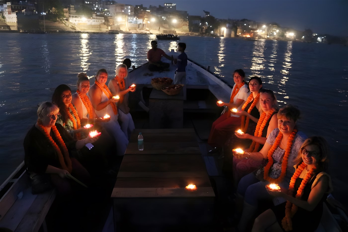 Boat ride on the River Ganges