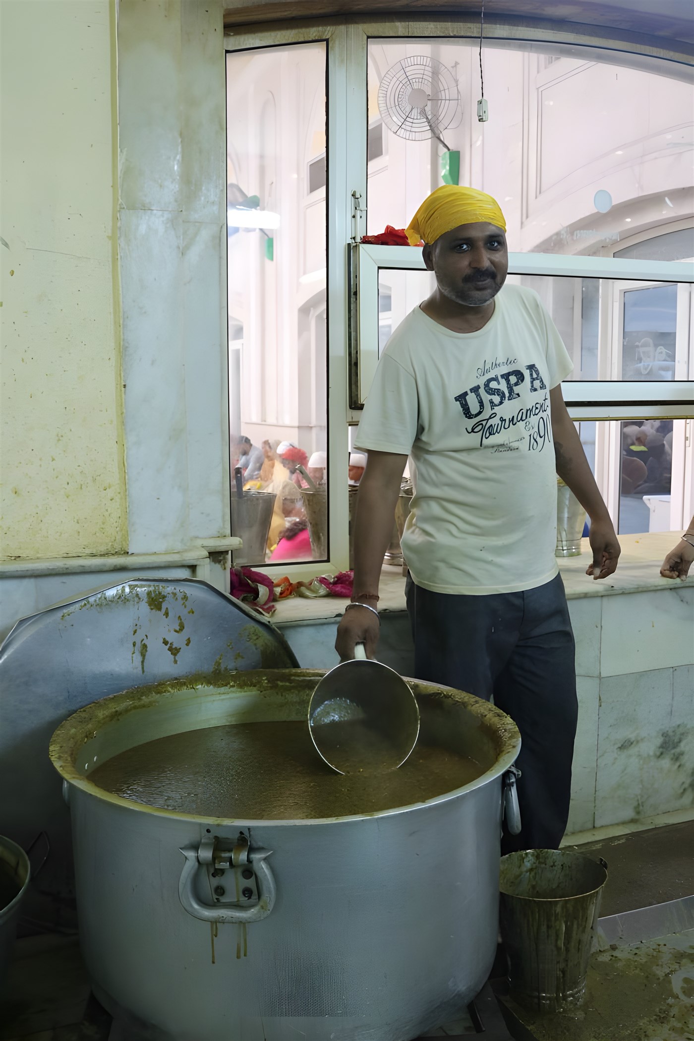 Chef at Gurudwara Bangla Sahib