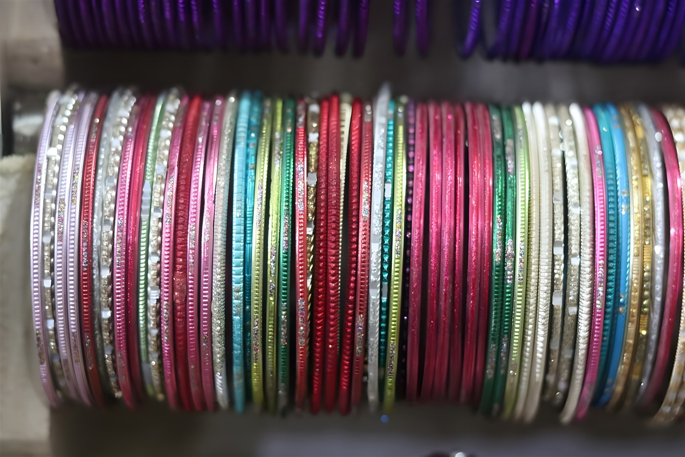 Colourful bangles