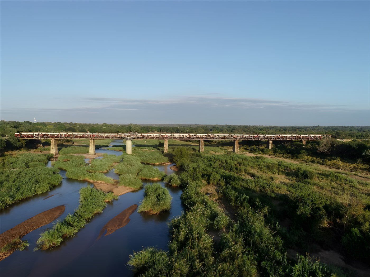 The Selati Bridge over the Sani River is the site of an unusual hotel.