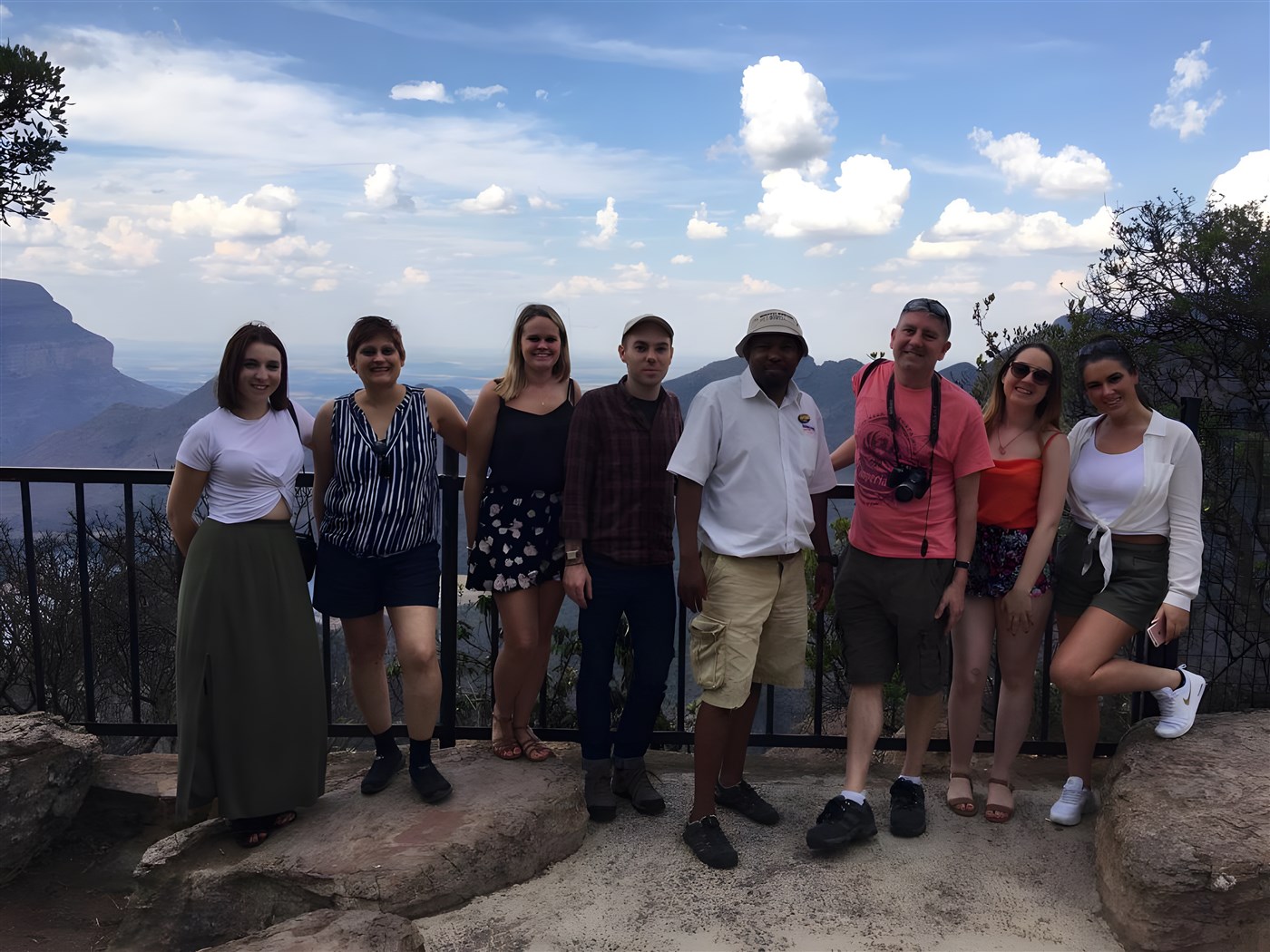 Fam Trip Group in South Africa