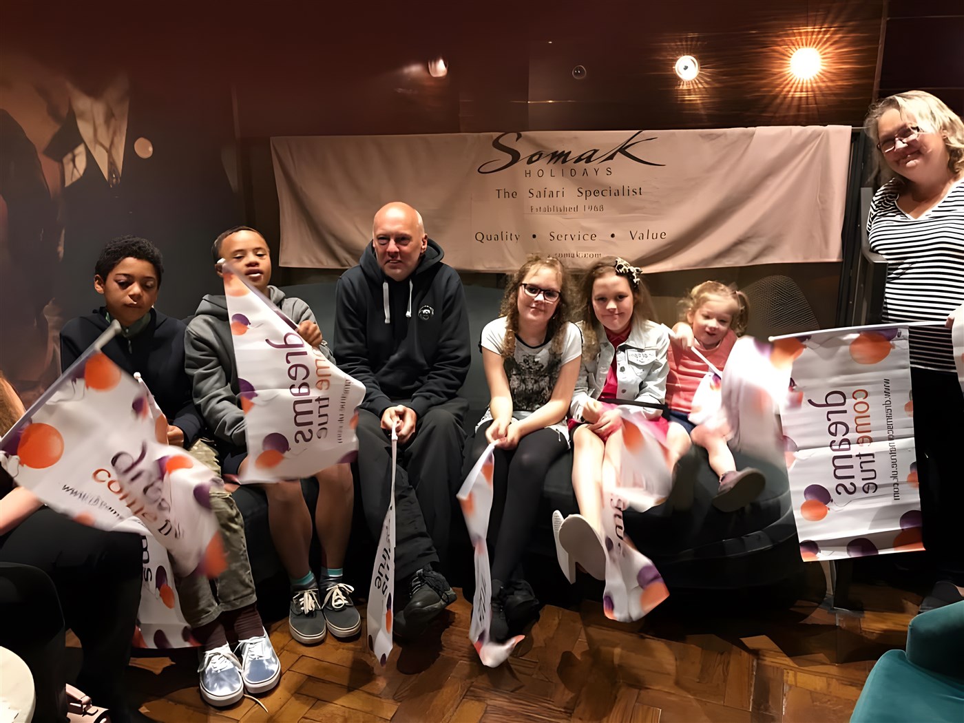 Children from the Dreams Come True Charity