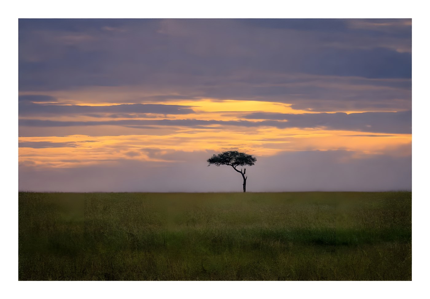 Sunset in Kenya