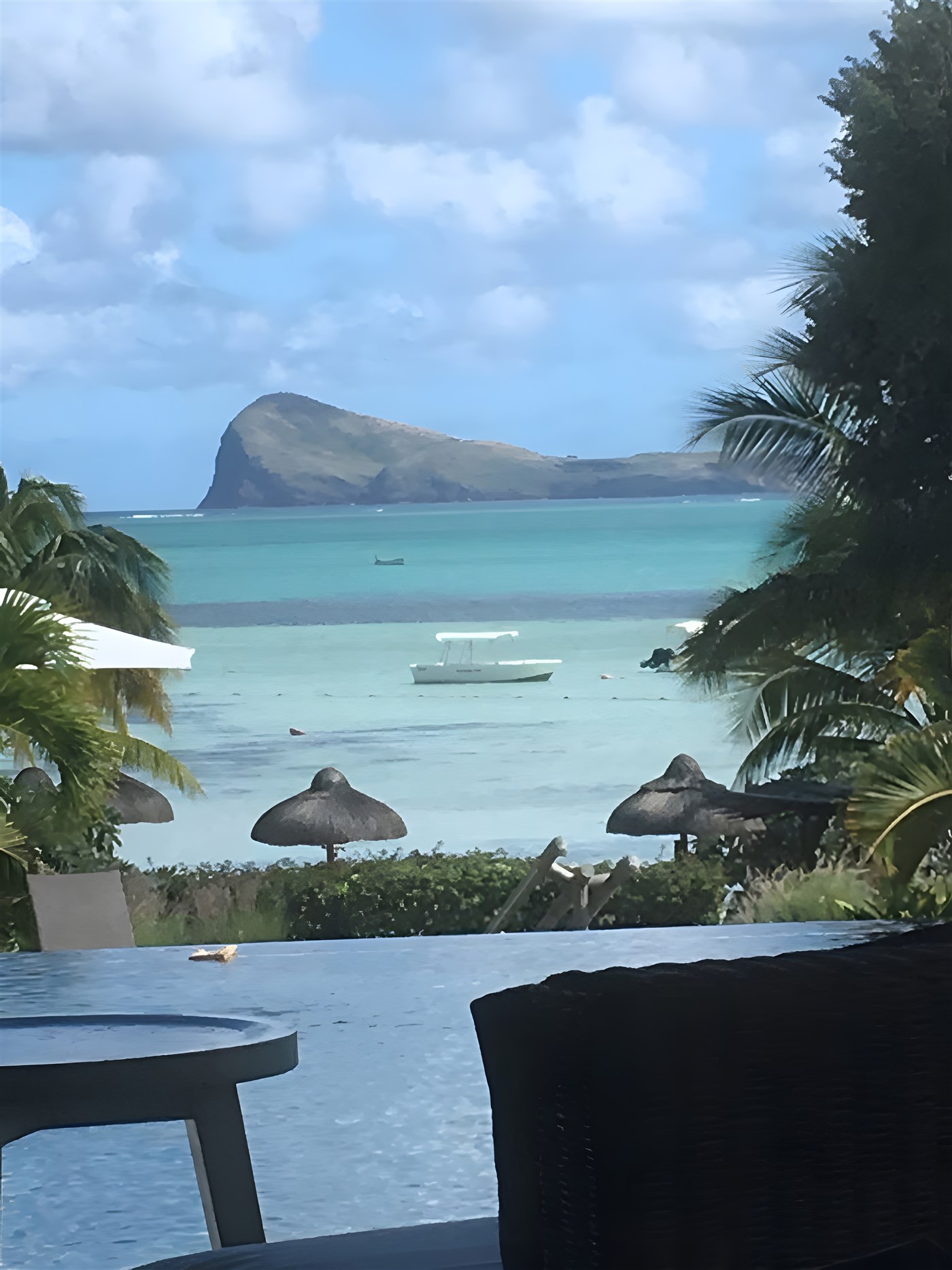 Ocean view in Mauritius
