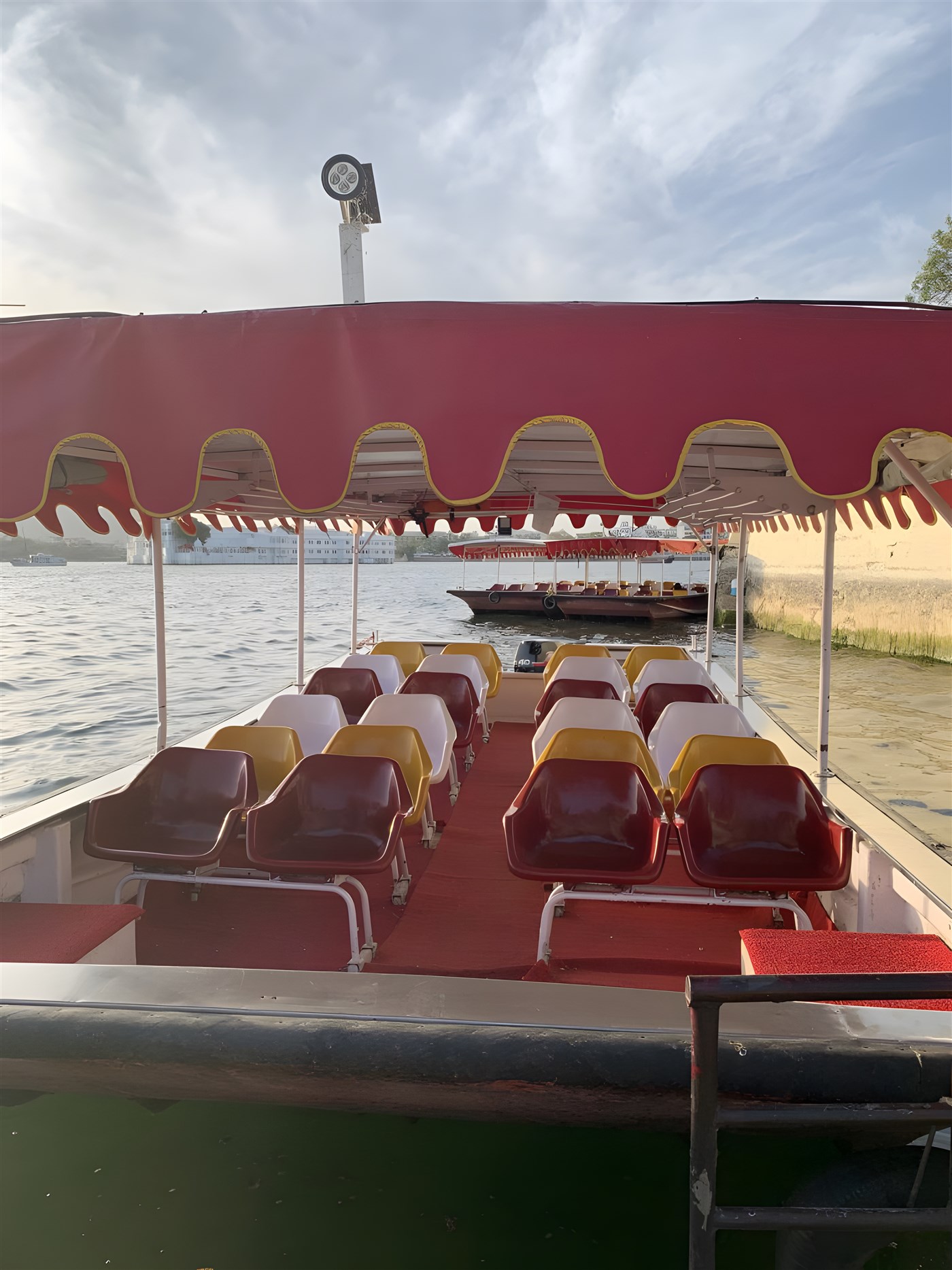 Boat ride on Lake Pichola