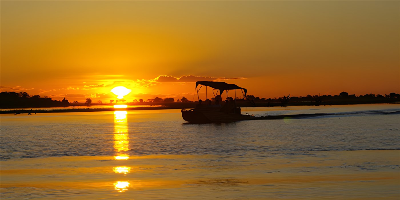 Sunset in Botswana