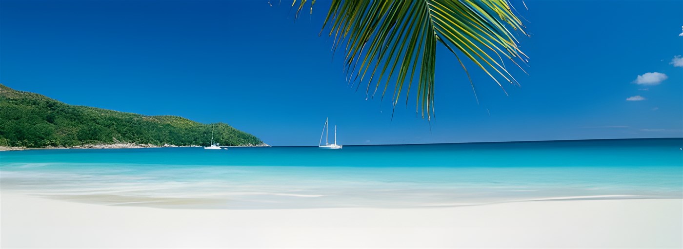 Beautiful beach in Mombasa