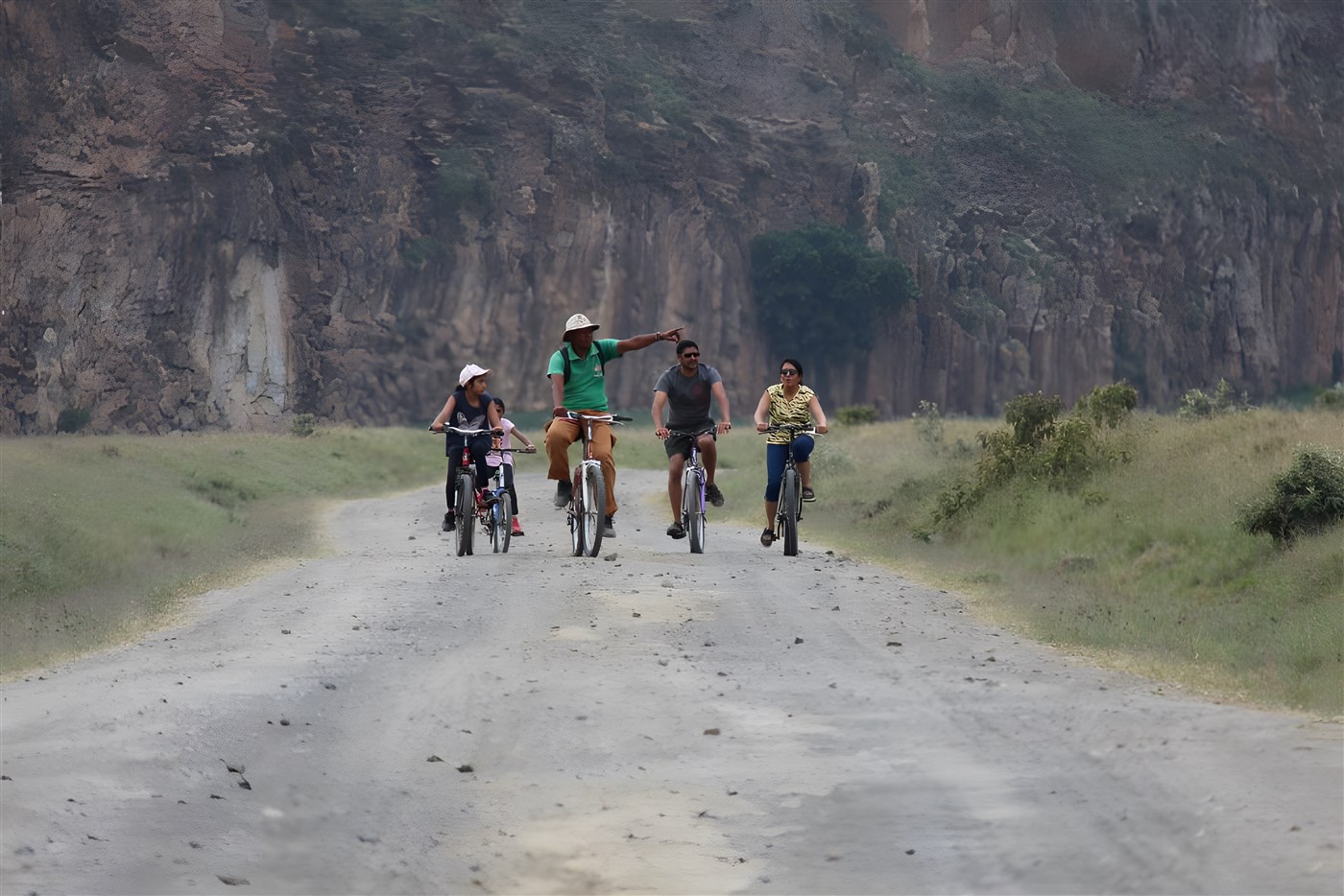 Cycling in Naivasha