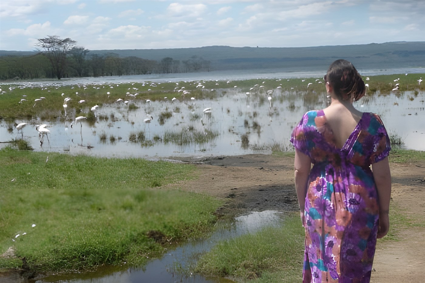 Overlooking Nakuru Lake