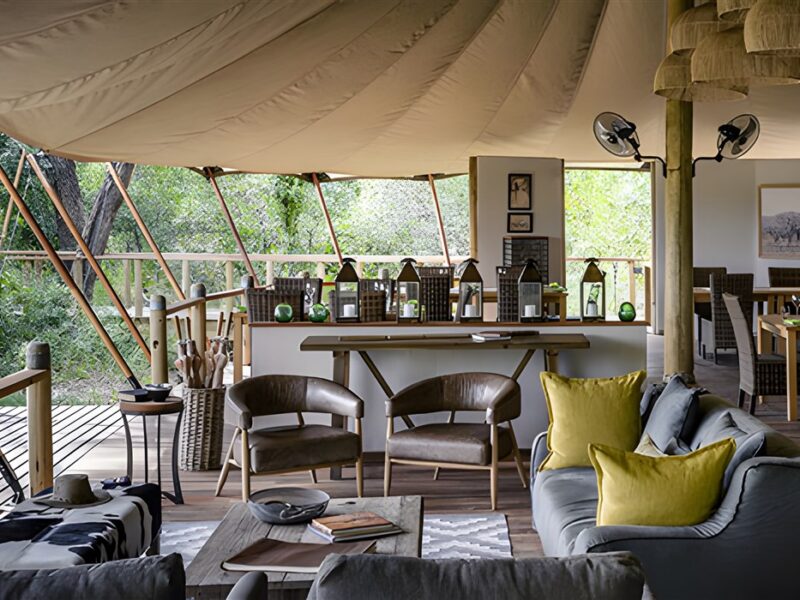 Mess tent