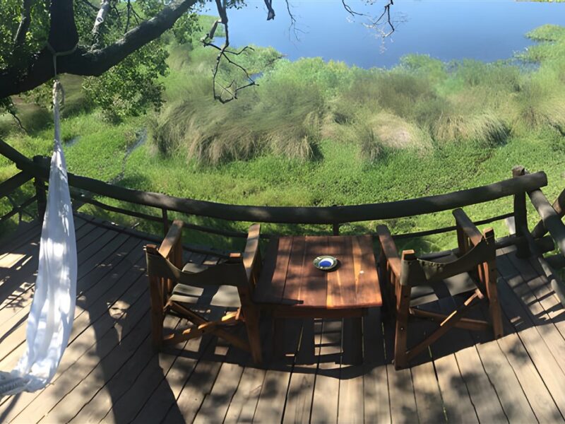 Chalet deck