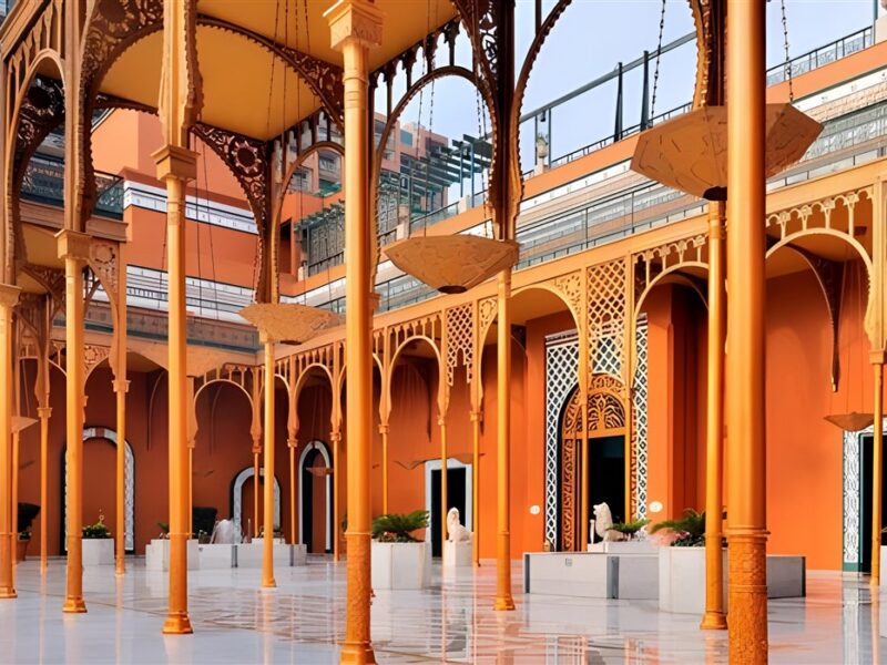 Hotel entrance