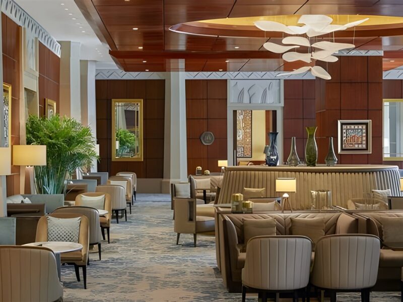 Lobby lounge area