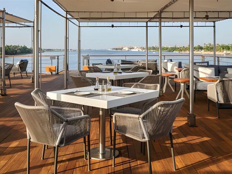 Poolside restaurant