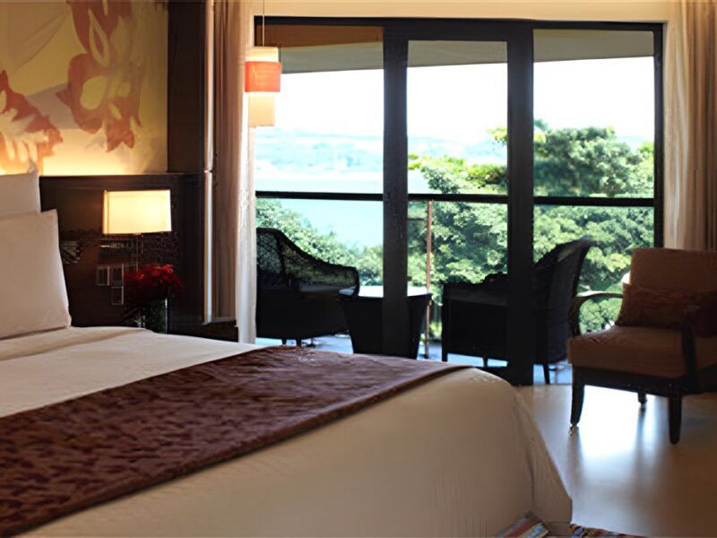 Garden view room