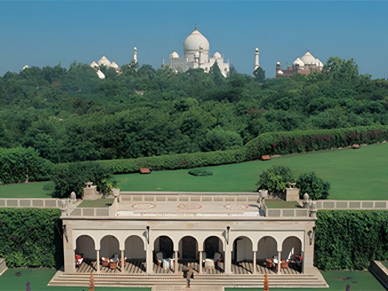 View of the Taj Mahal