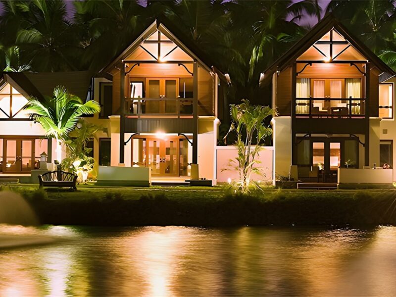 Lagoon facing rooms