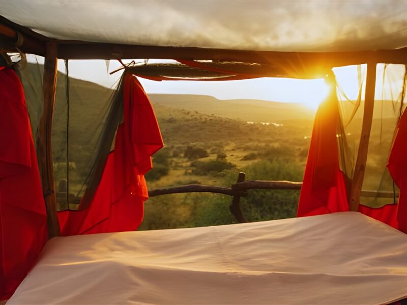 Elewana loisaba star bed