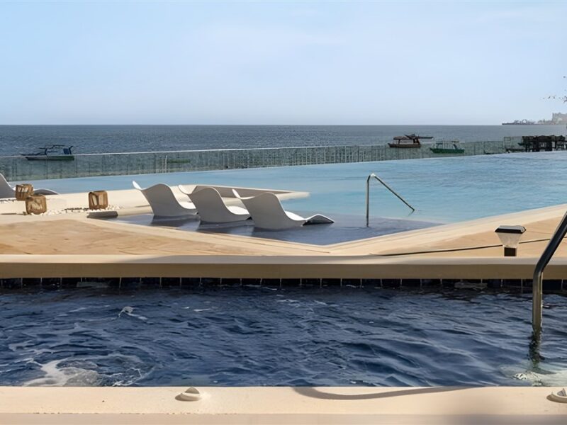Family pool area