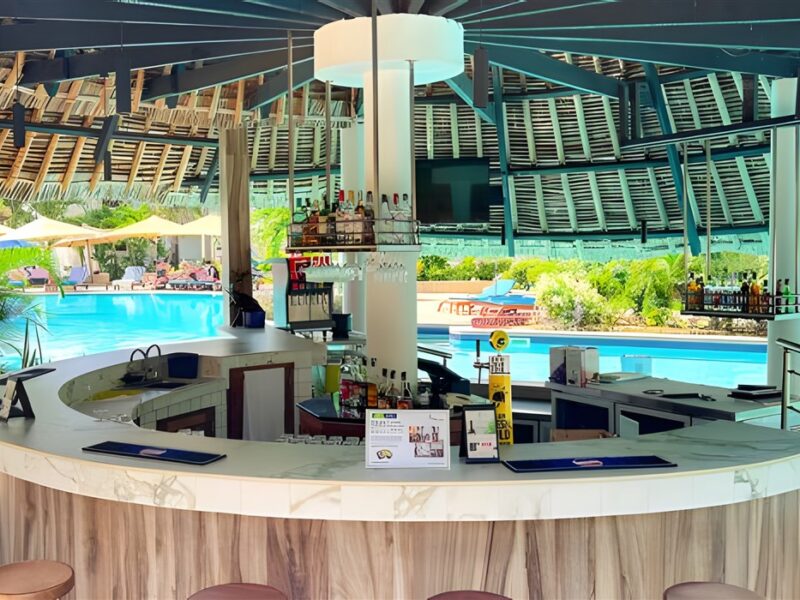 Bar area
