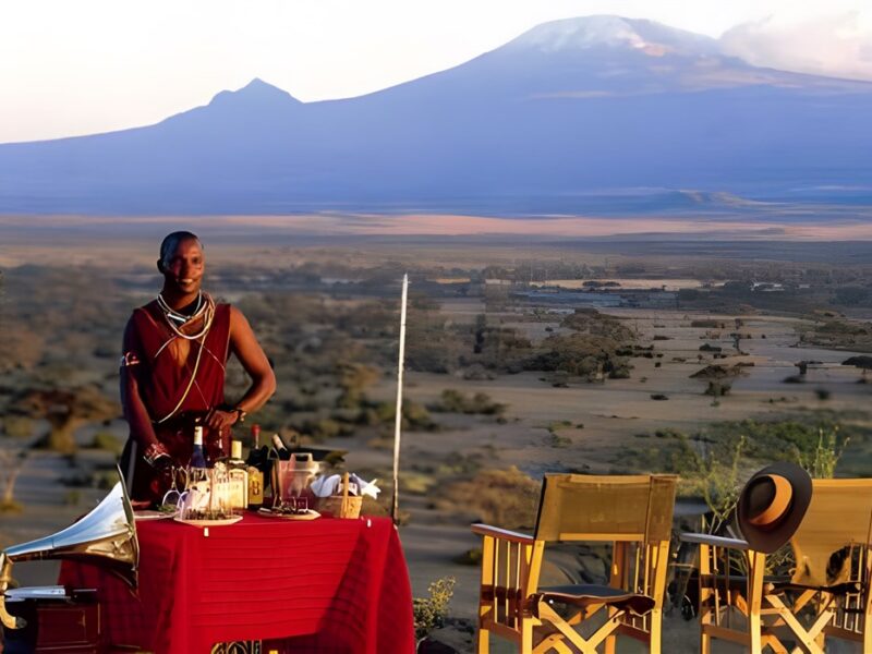 Mt Kili backdrop