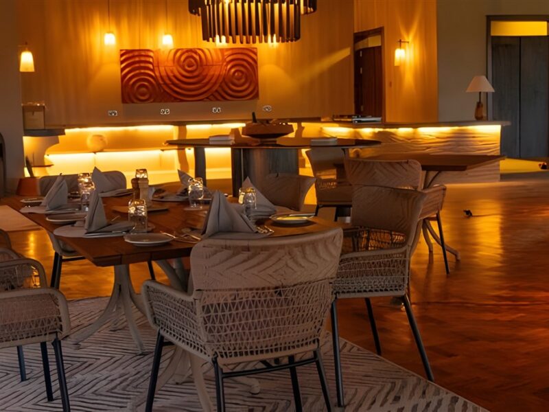 Main dining area