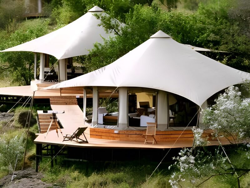 Tent exterior