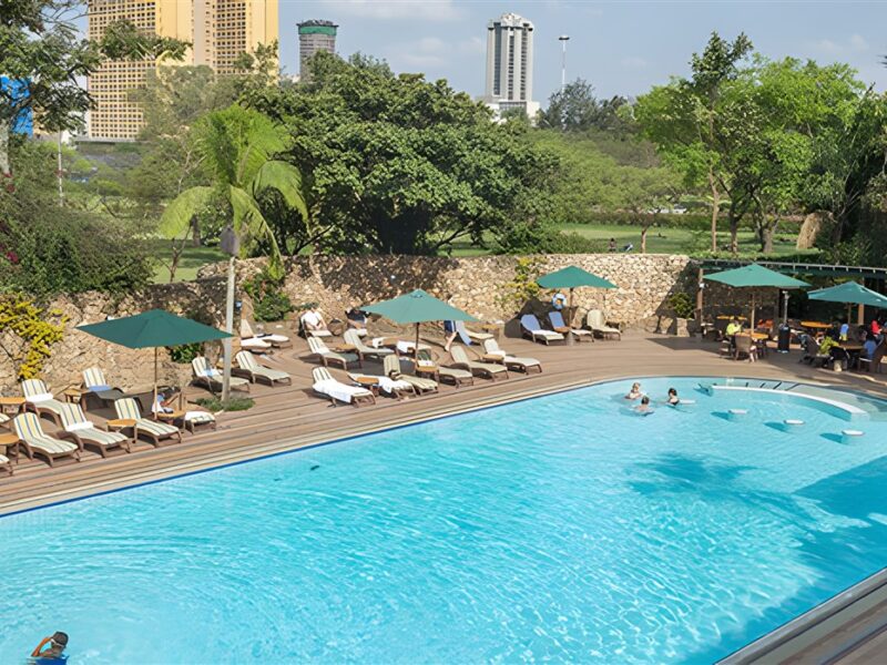 Pool area