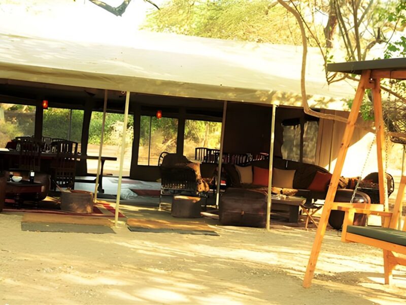 Mess tent