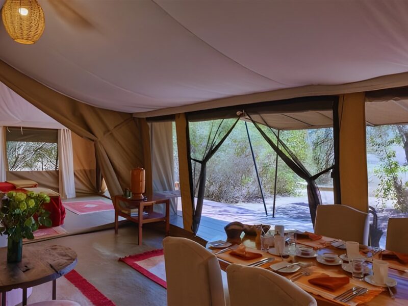 Dinning and lounge area