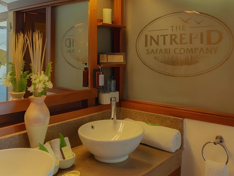 Bathroom area