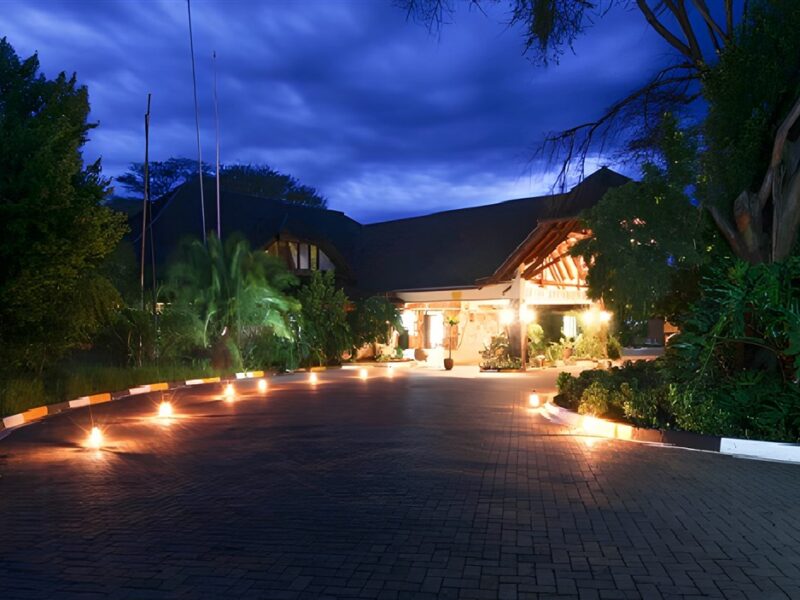 Drive way entrance