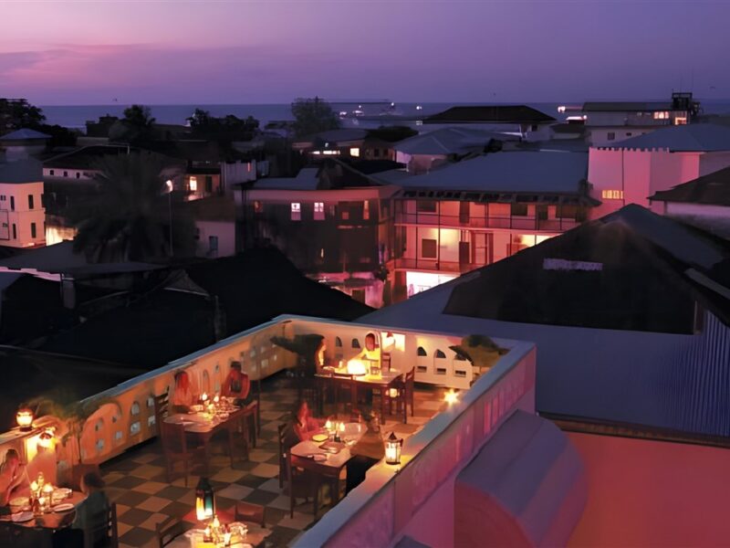 Roof top restaurant