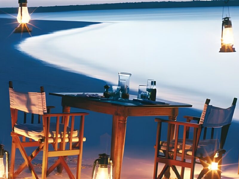 Beach dinner