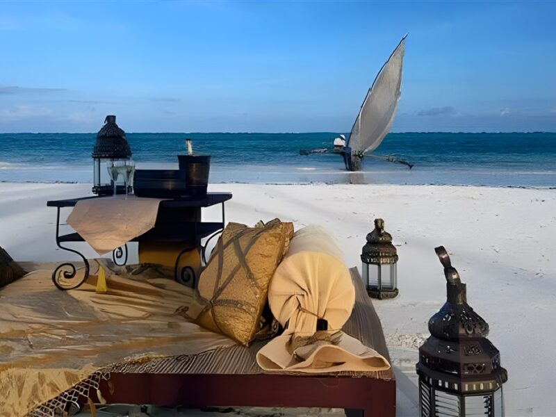 Sundowners on the beach