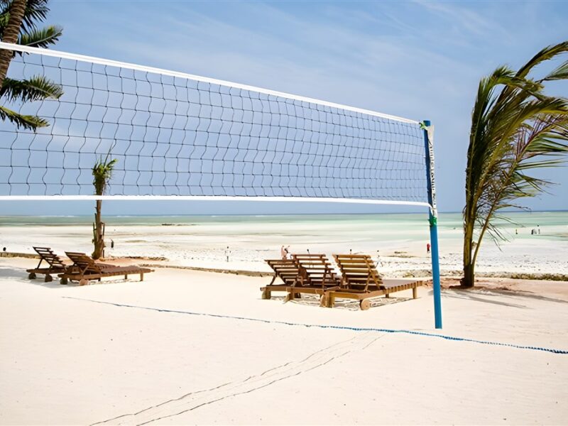 Volley Ball Pitch By Beach