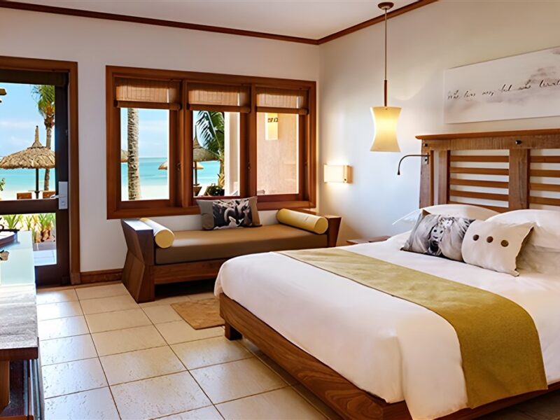 Beachfront room