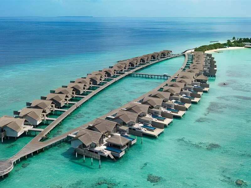 Water Villas Aerial View
