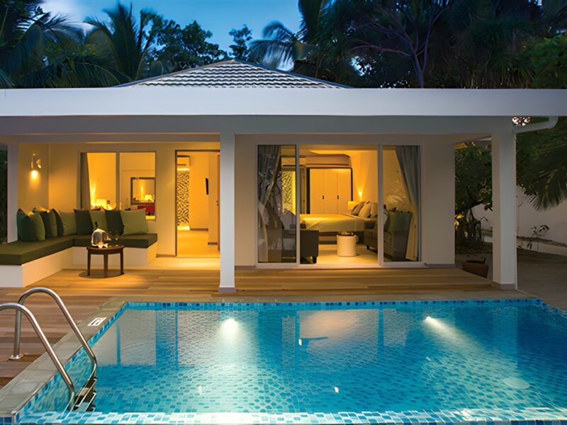 Two bedroom beach suite with pool