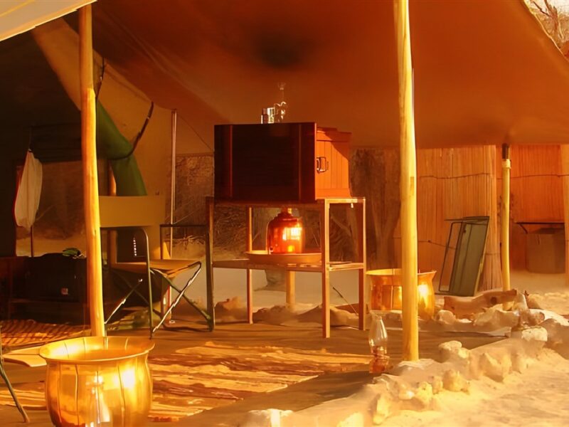Tent exterior
