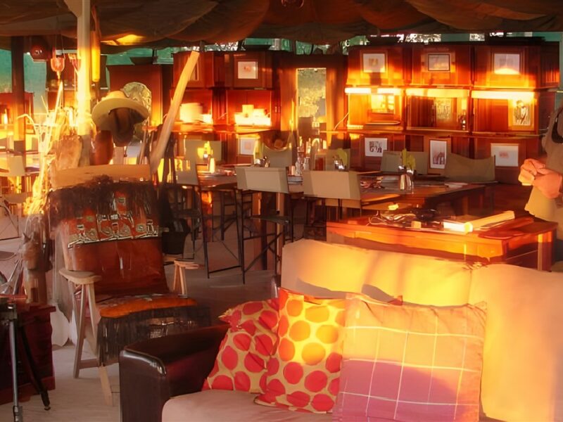 Mess tent
