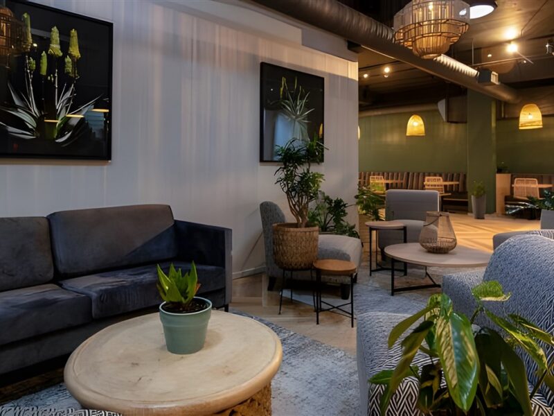 Hotel lounge