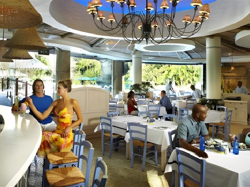 Restaurant and bar