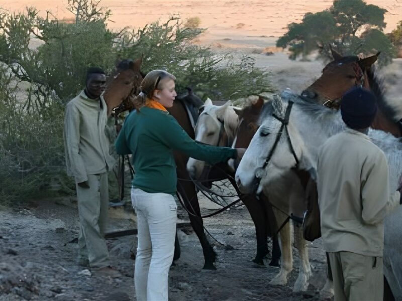 Horse riding