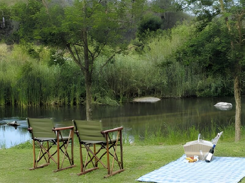Picnic by the river