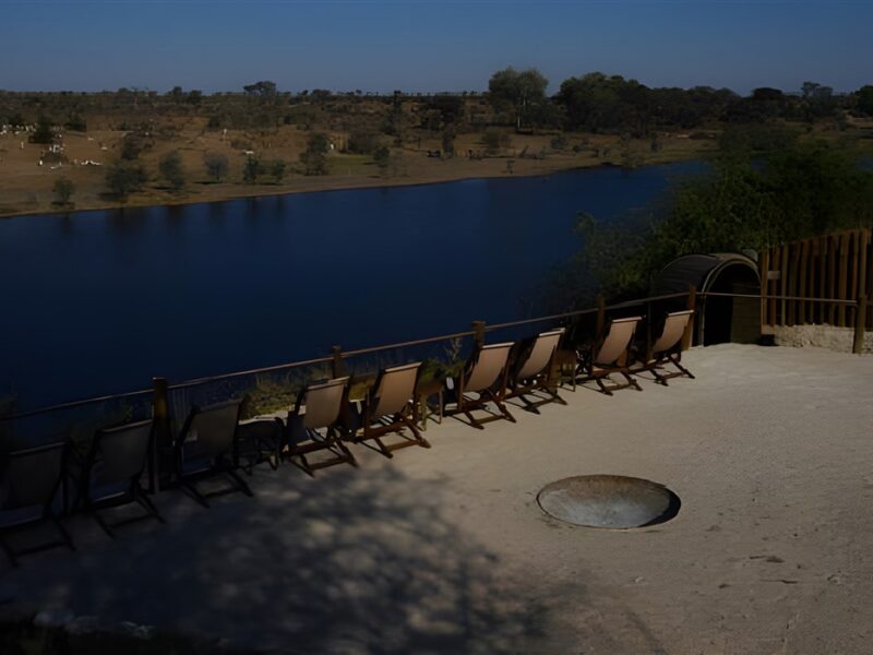 View over the river
