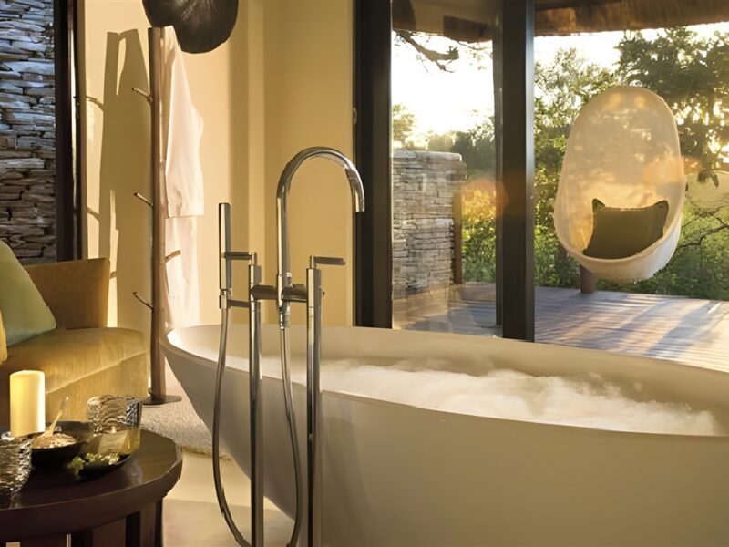 Bath with a view
