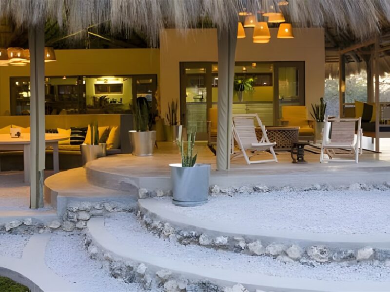 Outside seating