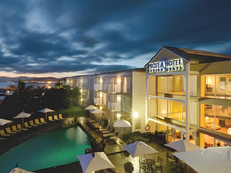 Hotel at night