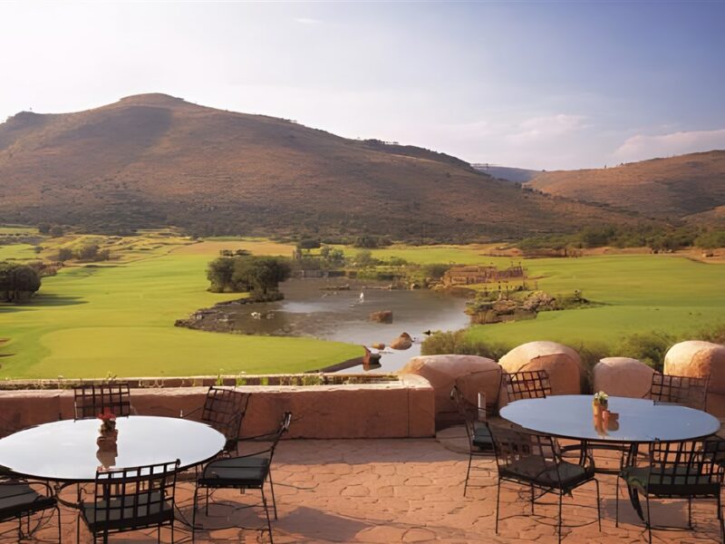 View of the golf course